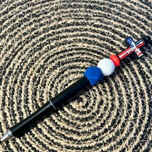 Patriotic / 4th of July / Jesus / Beaded Pen